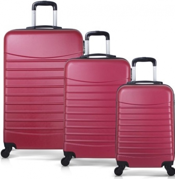 Troya Classic ABS 3'lü Valiz Seti
