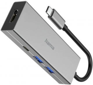Hama 200107 Type-C to USB-A USB-C HDMI Dönüştürücü