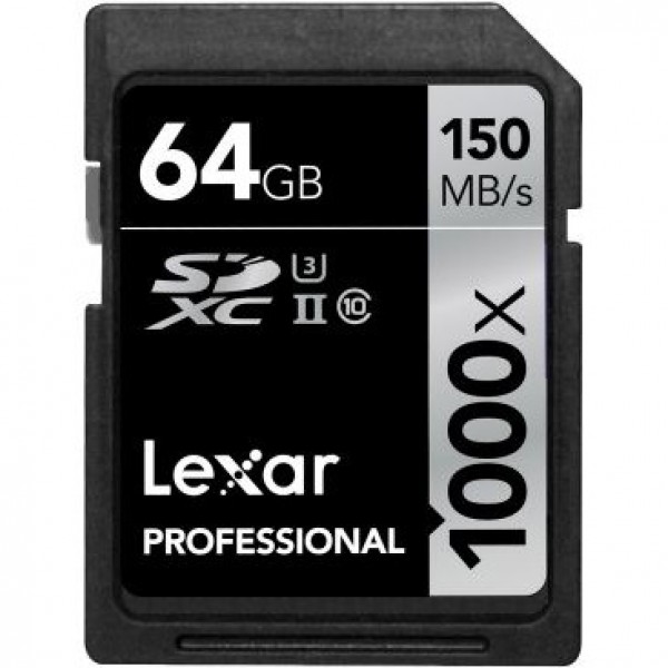 Lexar Professional 1000x SD (64 GB)