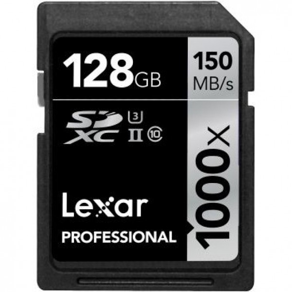 Lexar Professional 1000x SD (128 GB)