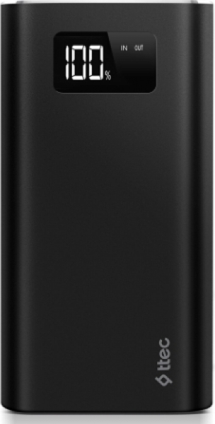ttec AlumiSlim Multi LCD 20000 mAh Powerbank