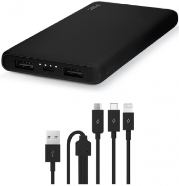 ttec PowerSlim S Trio 10000 mAh Powerbank