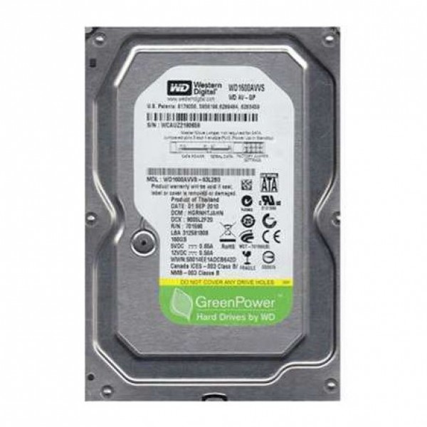 WD AV-GP HDD (160 GB)