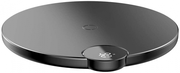 Baseus Digital Led Wireless Charger Şarj Aleti