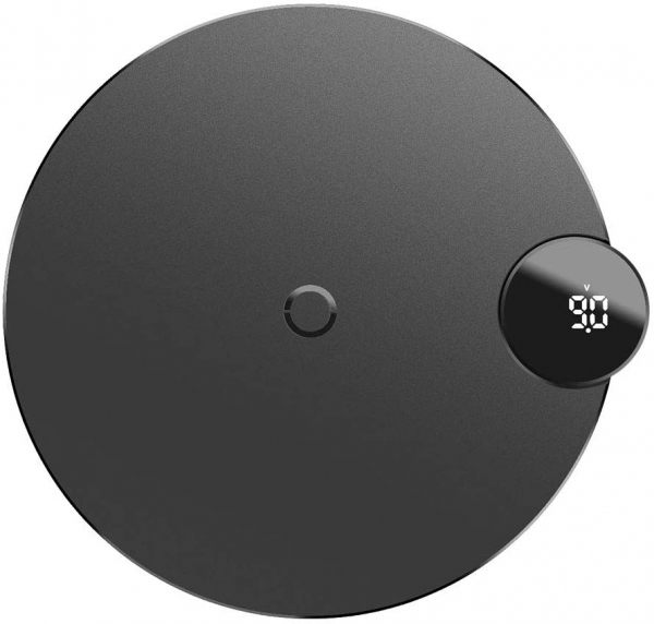 Baseus Digital Led Wireless Charger Şarj Aleti