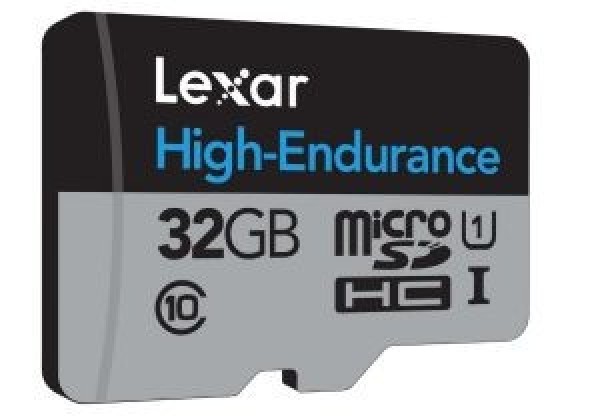 Lexar High-Endurance microSD (32 GB)