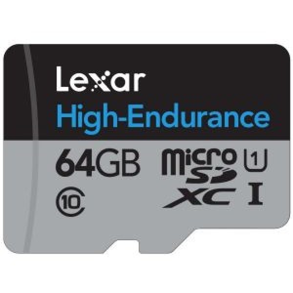 Lexar High-Endurance microSD (64 GB)
