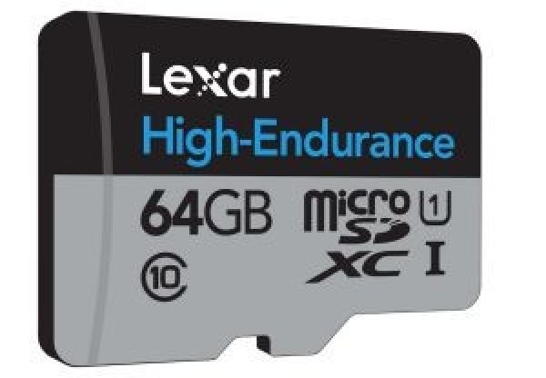 Lexar High-Endurance microSD (64 GB)