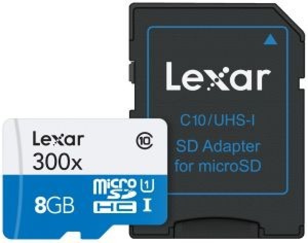 Lexar High-Performance 300x microSD (8 GB)