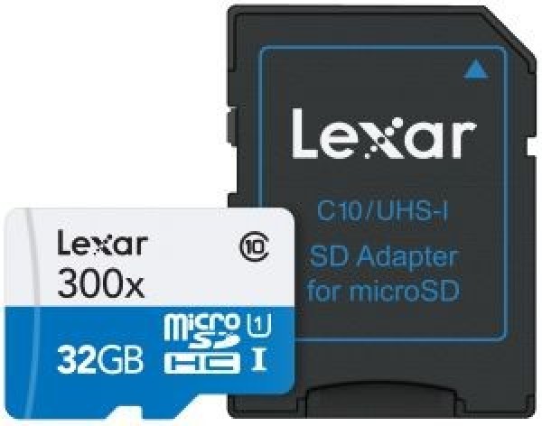 Lexar High-Performance 300x microSD (32 GB)
