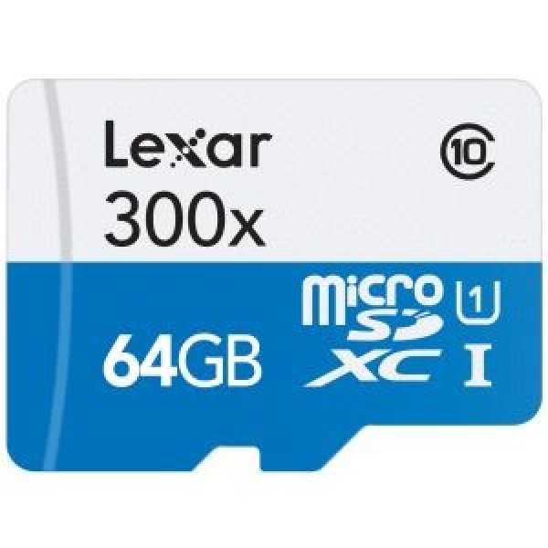 Lexar High-Performance 300x microSD (64 GB)