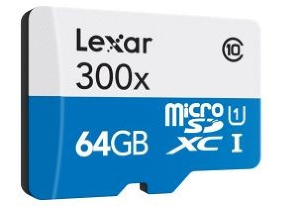 Lexar High-Performance 300x microSD (64 GB)