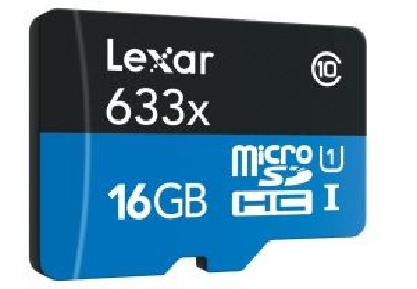 Lexar High-Performance 633x microSD (16 GB)