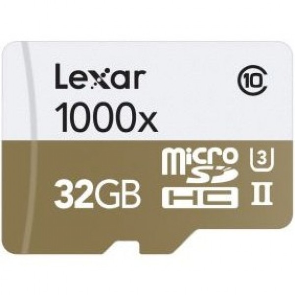 Lexar Professional 1000x microSD (32 GB)