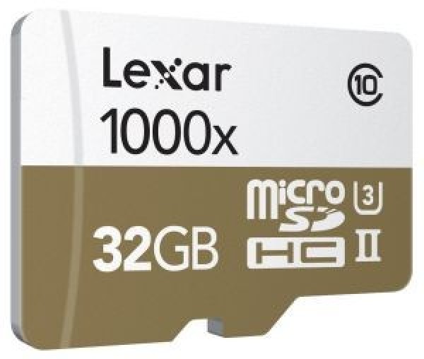 Lexar Professional 1000x microSD (32 GB)