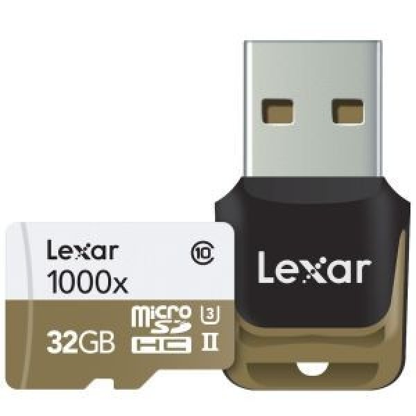 Lexar Professional 1000x microSD (32 GB)
