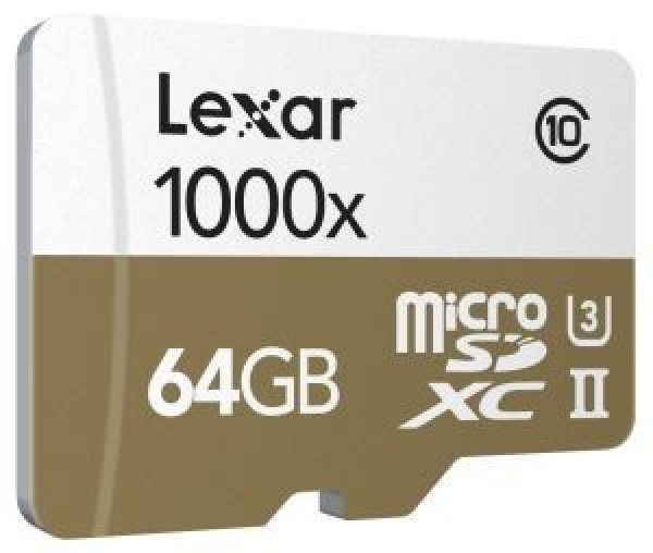 Lexar Professional 1000x microSD (64 GB)