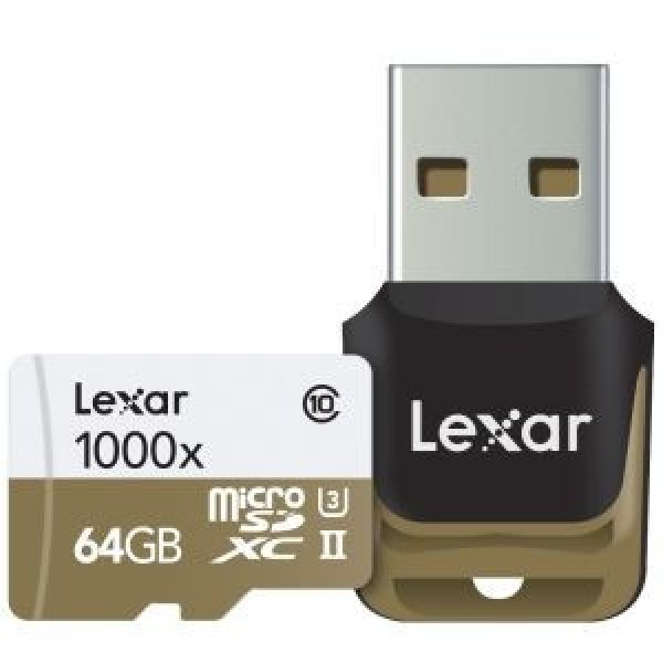Lexar Professional 1000x microSD (64 GB)
