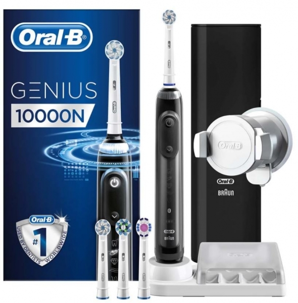 Oral-B Genius Pro 10000N Black Şarjlı Diş Fırçası