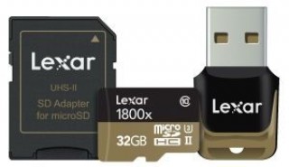 Lexar Professional 1800x microSD