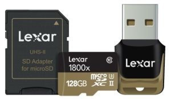 Lexar Professional 1800x microSD (128 GB)