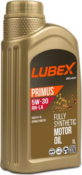 Lubex Primus RN-LA 5W-30 Motor Yağı (1 litre)