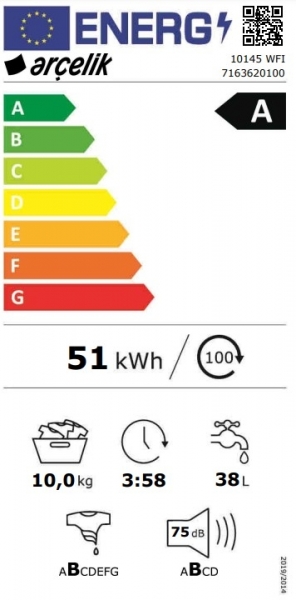 Arçelik 10145 WFI Çamaşır Makinesi