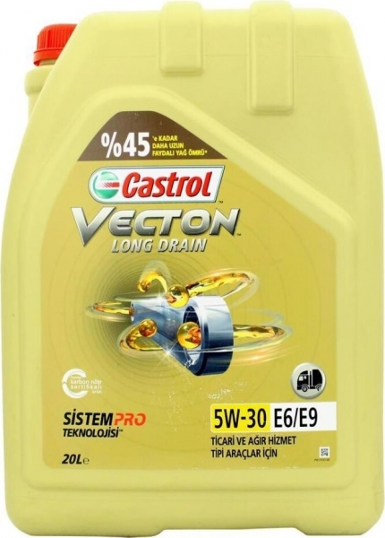 Castrol Vecton Long Drain 5W-30 Motor Yağı (20 litre)