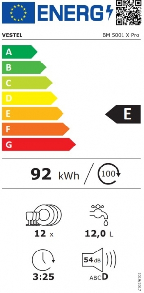 Vestel BM 5001 X Pro Bulaşık Makinesi