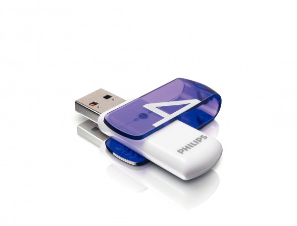 Philips Vivid Flash Bellek (4 GB)