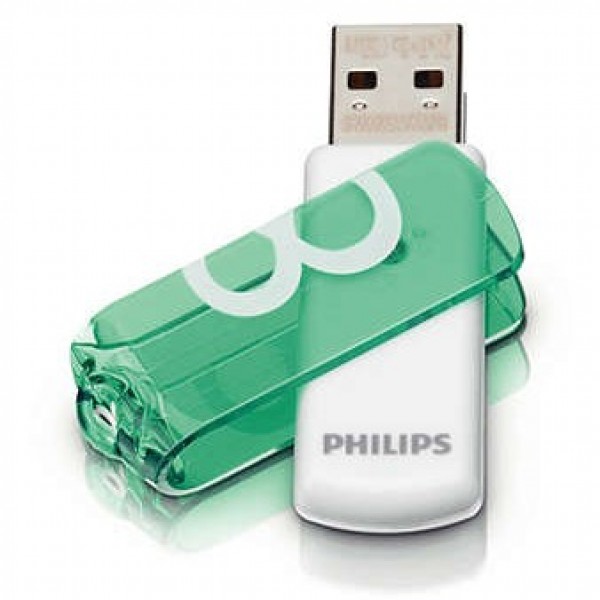 Philips Vivid Flash Bellek (8 GB)