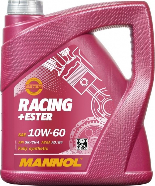 Mannol 7902 Racing + Ester 10W-60 Motor Yağı (4 litre)