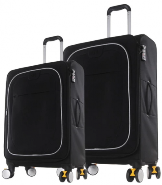 IT Luggage 2228 Kumaş Orta ve Kabin Boy 2'li Valiz Seti