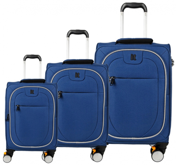 IT Luggage 02228 Kumaş 3'lü Valiz Seti