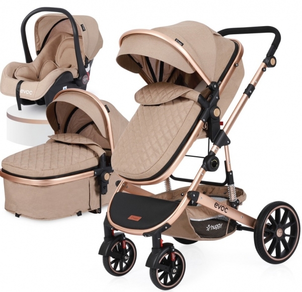 Huggy Evoc 5 In 1 Travel Sistem Bebek Arabası