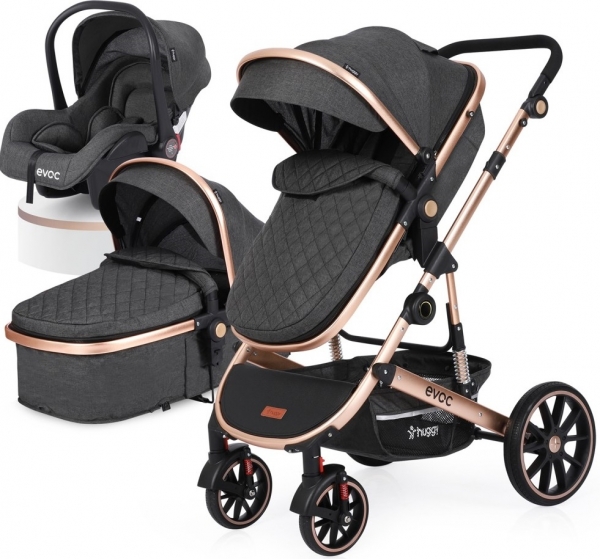 Huggy Evoc 5 In 1 Travel Sistem Bebek Arabası