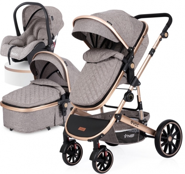 Huggy Evoc 5 In 1 Travel Sistem Bebek Arabası