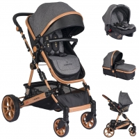 Mamma Leopar Gold Travel Sistem resim