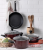 Pierre Cardin Graniks Diamond Cook 7 Parça Tencere ve Tava Seti