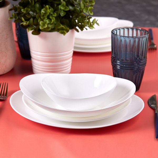Karaca White Pure 24 Parça Yemek Takımı