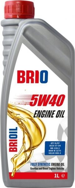 Brio 5W-40 Motor Yağı (1 litre)
