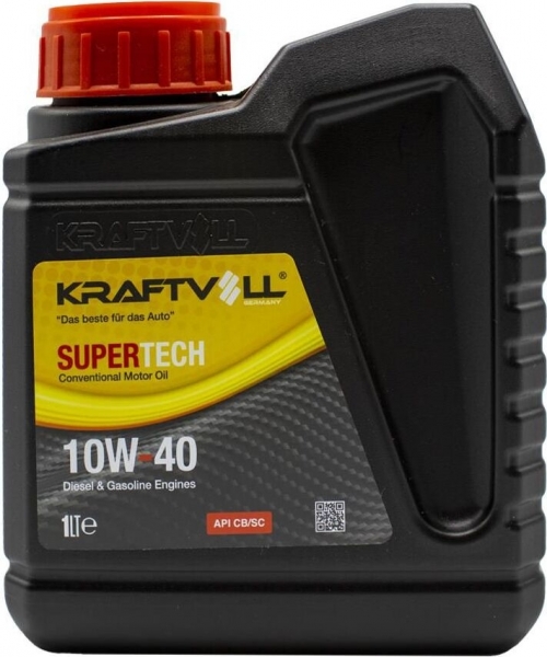 Kraftvoll Supertech 10W-40 CB/SC Motor Yağı (1 litre)
