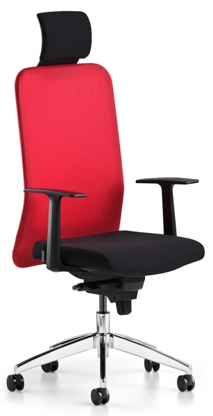 Bürotime Comfy Başlıklı Alüminyum Çalışma Koltuğu