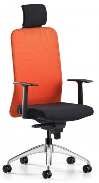 Bürotime Comfy Başlıklı Krom Çalışma Koltuğu