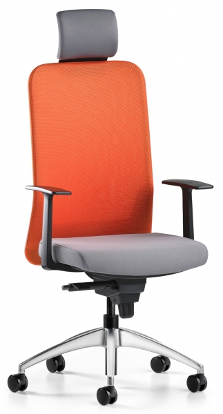 Bürotime Comfy Başlıklı Krom Çalışma Koltuğu