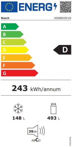 Bosch KDN86HID1N Buzdolabı