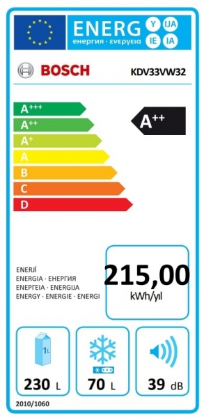 Bosch KDV33VW32 Buzdolabı