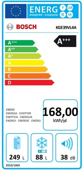 Bosch KGE39VL4A Buzdolabı