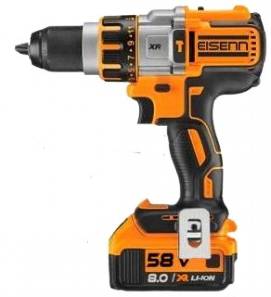 Eisenn XR 58V 8 Ah Akülü Matkap