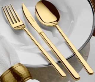 PM Leonardo Dali Gold 84 Parça Çatal Kaşık Bıçak Takımı